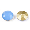 Pointed Back Glass Rhinestone Cabochons RGLA-T029-12mm-24-2