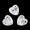 Cubic Zirconia Charms ZIRC-N034-12-1