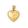 304 Stainless Steel Pendants STAS-B094-04C-G-1