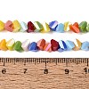 Electroplate Opaque Glass Beads Strands EGLA-Q135-03A-B01-4