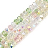Electroplate Glass Beads Strands EGLA-B011-04A-04-1