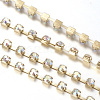 Iron Rhinestone Strass Chains CHC-T002-SS10-02C-1-3