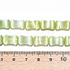 Dyed Natural Selenite Beads Strands G-T138-234E-4