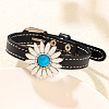 Leather Cord Bracelets BJEW-CL0001-44A-3