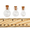 12Pcs 3 Styles Glass Bottles AJEW-FS0001-20-5