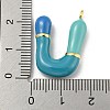 Brass Enamel Pendants KK-E093-03G-U-3