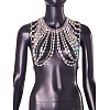 Full Clear AB Acrylic Rhinestone Teardrop Sexy Body Chains for Night Club FS-WG03C9C-01-1