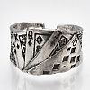 Alloy Cuff Finger Rings RJEW-T006-23-2