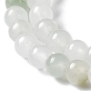 Natural Tianshan Cui Quartzite Beads Strands G-B046-01E-4