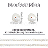 2 Strands Natural Cultured Freshwater Pearl Beads Strands PEAR-HS0001-27-2