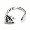 Adjustable Alloy Cuff Finger Rings RJEW-S038-077-2