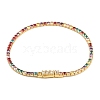 925 Sterling Silver Micro Pave Cubic Zirconia Tennis Bracelets for Women BJEW-C117-01A-G01-4