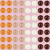 Opaque Acrylic Beads SACR-PA0001-04B-01-6