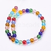 Glass Beads Strands GLAA-G043-01-6mm-2