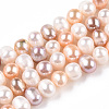 Natural Cultured Freshwater Pearl Beads Strands PEAR-N013-07F-01-2