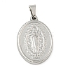 Non-Tarnish 304 Stainless Steel Pendants STAS-B071-02A-18P-1