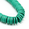 Handmade Polymer Clay Bead Strands CLAY-T002-6mm-08-3