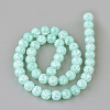 Synthetic Crackle Quartz Beads Strands X-GLAA-S134-8mm-11-3