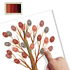 Canvas Fingerprint Painting DIY-WH0466-012-3