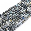 Natural Flower Amazonite Beads Strands G-L555-03-6mm-2