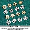 Unicraftale 16Pcs 8 Style 201 Stainless Steel Filigree Joiners Connector Charms STAS-UN0036-96-6