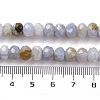 Natural Blue Lace Agate Beads Strands G-K380-A33-04-5