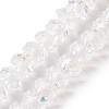 Transparent Glass Beads Strands LAMP-H061-01D-2