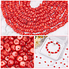 SUPERFINDINGS 8 Strands Natural Freshwater Shell Beads Strands SHEL-FH0001-17-3