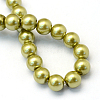 Baking Paint Glass Pearl Bead Strands LS-HY-Q003-3mm-43-4