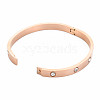 Crystal Rhinestone Bangle BJEW-N017-006RG-4