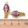 304 Stainless Steel Enamel Pendants STAS-Z193-13G-06A-3