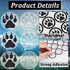 Olycraft 26 Sheets 2 Styles PVC Plastic Waterproof Stickers DIY-OC0004-24C-4