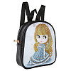 Girl Pattern DIY Diamond Painting Backpack Kits DIAM-PW0010-59A-1