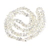 Electroplate Glass Beads Strands EGLA-Q135-04A-A08-2