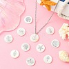 Natural Freshwater Shell Pendants SHEL-CJ0001-05-6