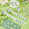 3 Rolls Paper Self-adhesive Stickers Roll STIC-FH0001-34-4
