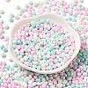 6/0 Opaque Baking Paint Glass Seed Beads SEED-M012-02A-33-2