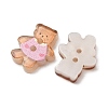 2-Hole Printed Opaque Resin Buttons LS-RE-CBAD26B-24-2