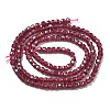 Natural Garnet Beads Strands G-H077-A01-01-3