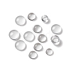 Transparent Glass Cabochons GGLA-MSMC002-03-2