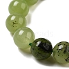 Dyed Natural Malaysia Jade Beads Strands G-G021-02B-14-3