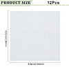 12Pcs 11CT Cross Stitch Fabric Sheets DIY-CY0002-77A-2
