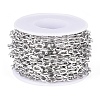 Tarnish Resistant 304 Stainless Steel Cable Chains CHS-G011-13P-01-2