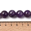Natural Chevron Amethyst Beads Strands G-S033-7