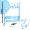   1 Set Opaque Acrylic Earring Display Stands EDIS-PH0001-21D-5