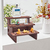 3-Tier Wooden Jewelry Organizer Display Risers ODIS-WH0058-19C-6