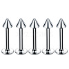 304 Stainless Steel Cone Threadless Labrets for Women Men WG9B6EB-06-1