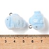 Ocean Theme Flocking Opaque Resin Pendants RE-CBA4F9B-07A-3