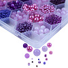 DIY 24 Style Acrylic & Resin Beads Jewelry Making Finding Kit DIY-NB0012-01E-2