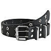 1Pc Star Eyelet PU Leather Waist Belts for Jeans AJEW-CL0005-63-1